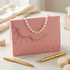 Iconic Pink Pearl Bag